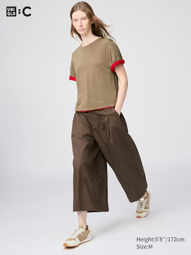 Uniqlo women cotton - uniqlo, culottes